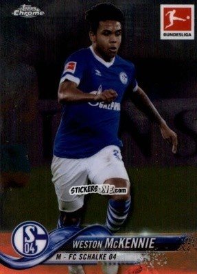 Sticker Weston McKennie - Bundesliga Chrome 2018-2019
 n. 61 - Topps