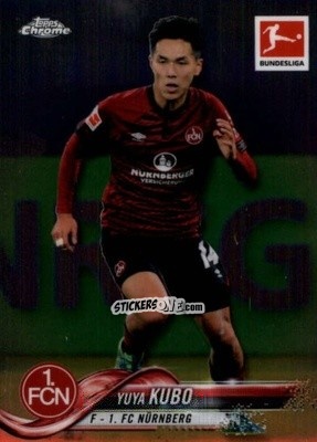 Sticker Yuya Kubo - Bundesliga Chrome 2018-2019
 n. 45 - Topps