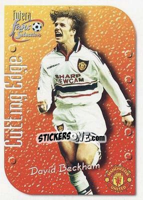 Sticker David Beckham - Manchester United Fan's Selection 1999 n. 7 - Futera