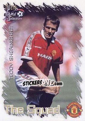 Sticker Teddy Sheringham - Manchester United Fan's Selection 1999 - Futera