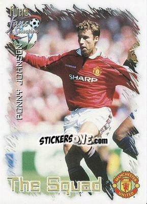 Sticker Ronny Johnsen - Manchester United Fan's Selection 1999 - Futera