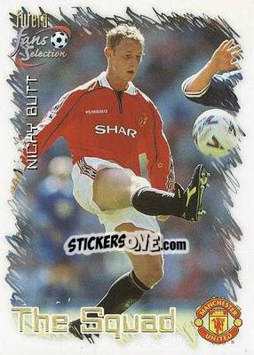 Sticker Nicky Butt - Manchester United Fan's Selection 1999 - Futera