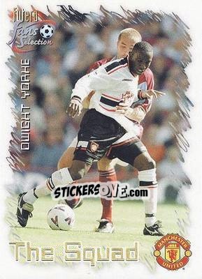 Sticker Dwight Yorke - Manchester United Fan's Selection 1999 - Futera