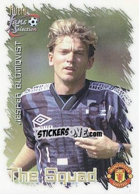 Sticker Jesper Blomquist - Manchester United Fan's Selection 1999 - Futera