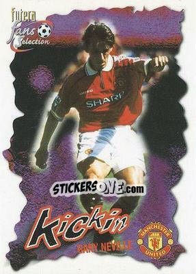 Sticker Gary Neville - Manchester United Fan's Selection 1999 n. 37 - Futera