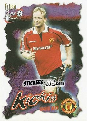 Sticker David May - Manchester United Fan's Selection 1999 - Futera