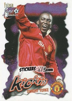 Sticker Dwight Yorke - Manchester United Fan's Selection 1999 - Futera