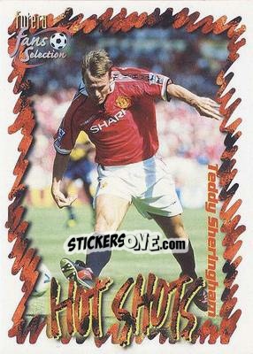 Cromo Teddy Sheringham - Manchester United Fan's Selection 1999 - Futera