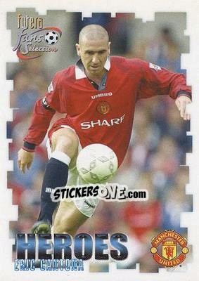Sticker Eric Cantona - Manchester United Fan's Selection 1999 - Futera