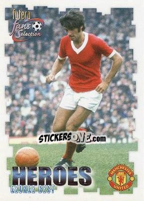 Sticker George Best - Manchester United Fan's Selection 1999 n. 61 - Futera