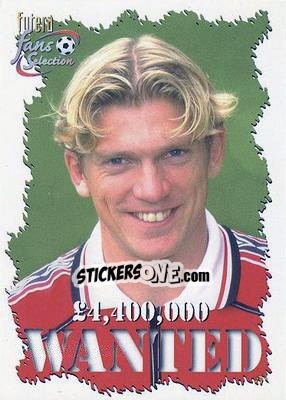 Sticker Jesper Blomquist - Manchester United Fan's Selection 1999 - Futera