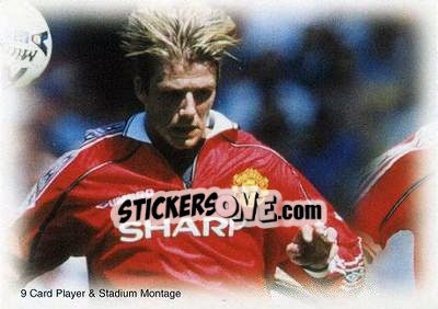 Sticker David Beckham - Manchester United Fan's Selection 1999 n. 76 - Futera