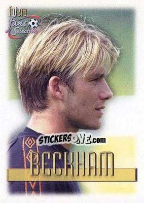 Sticker David Beckham - Manchester United Fan's Selection 1999 - Futera