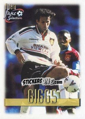 Sticker Ryan Giggs - Manchester United Fan's Selection 1999 - Futera