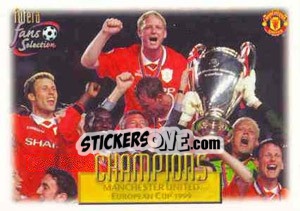 Sticker European Cup Champions 1999