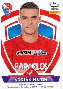 Sticker Adrián Marín - Futebol 2022-2023
 n. 179 - Panini