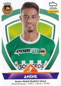 Cromo Amine Oudrhiri - Futebol 2022-2023
 - Panini