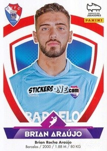 Sticker Brian Araújo - Futebol 2022-2023
 n. 173 - Panini