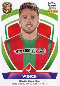 Sticker Cláudio Winck - Futebol 2022-2023
 - Panini