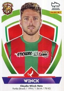 Sticker Cláudio Winck - Futebol 2022-2023
 n. 193 - Panini