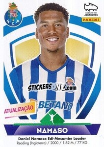 Sticker Danny Namaso (Porto) - Futebol 2022-2023
 n. 468 - Panini