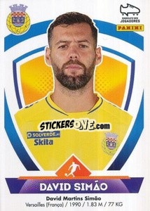 Cromo David Simão - Futebol 2022-2023
 - Panini