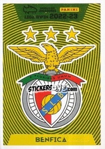 Cromo Emblema Benfica - Futebol 2022-2023
 - Panini