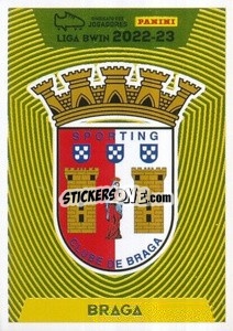 Sticker Emblema Braga - Futebol 2022-2023
 n. 4 - Panini