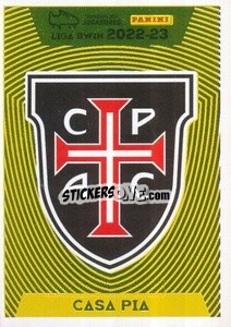 Cromo Emblema Casa Pia - Futebol 2022-2023
 - Panini