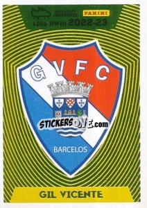 Cromo Emblema Gil Vicente - Futebol 2022-2023
 - Panini