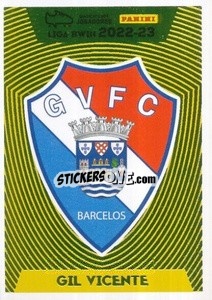 Sticker Emblema Gil Vicente - Futebol 2022-2023
 n. 9 - Panini