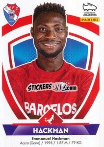 Sticker Emmanuel Hackman - Futebol 2022-2023
 - Panini