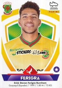 Cromo Erick Ferigra - Futebol 2022-2023
 - Panini