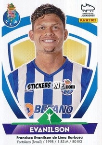 Sticker Evanilson - Futebol 2022-2023
 n. 263 - Panini