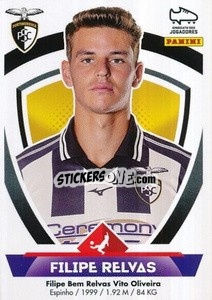 Cromo Filipe Relvas - Futebol 2022-2023
 - Panini