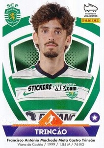 Sticker Francisco Trincão - Futebol 2022-2023
 - Panini