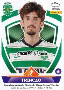 Sticker Francisco Trincão - Futebol 2022-2023
 n. 317 - Panini