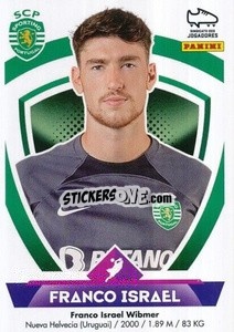 Sticker Franco Israel - Futebol 2022-2023
 n. 306 - Panini