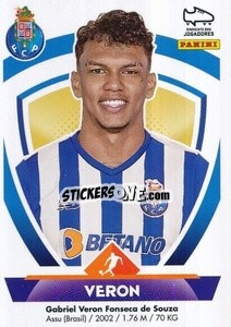 Sticker Gabriel Veron - Futebol 2022-2023
 n. 262 - Panini