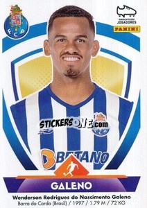 Sticker Galeno - Futebol 2022-2023
 n. 261 - Panini