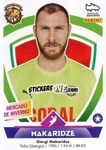 Sticker Georgi Makaridze (Marítimo) - Futebol 2022-2023
 n. 460 - Panini