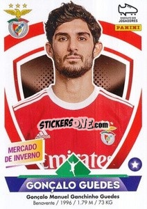 Sticker Gonçalo Guedes (Benfica) - Futebol 2022-2023
 n. 445 - Panini