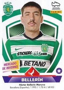 Sticker Héctor Bellerín (Sporting) - Futebol 2022-2023
 - Panini