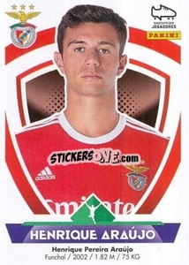 Sticker Henrique Araújo - Futebol 2022-2023
 - Panini