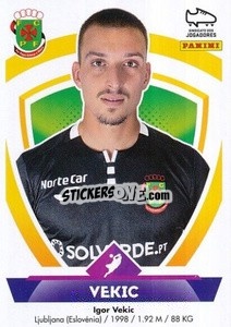 Sticker Igor Vekić - Futebol 2022-2023
 - Panini