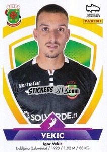 Sticker Igor Vekić - Futebol 2022-2023
 n. 210 - Panini