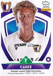 Sticker Jhonder Cádiz - Futebol 2022-2023
 - Panini