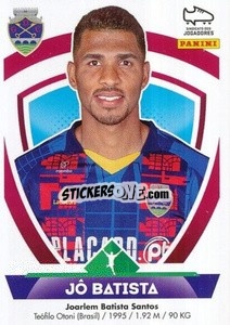 Figurina Jô Batista - Futebol 2022-2023
 n. 132 - Panini