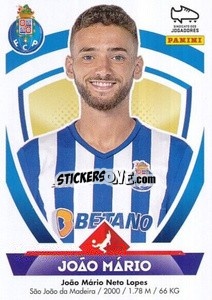 Sticker João Mário - Futebol 2022-2023
 - Panini