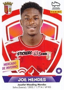 Sticker Joe Mendes (Braga) - Futebol 2022-2023
 n. 448 - Panini